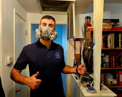 Air duct cleaning in Pasadena after wildfire